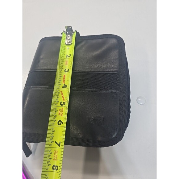 Case Logic 28 Capacity CD DVD Wallet – Black Travel Storage Binder – 14 Sleeves - Picture 11 of 12